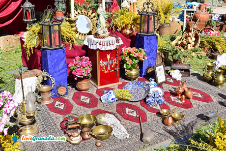 decorations in patio