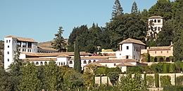 view of generalife gardens