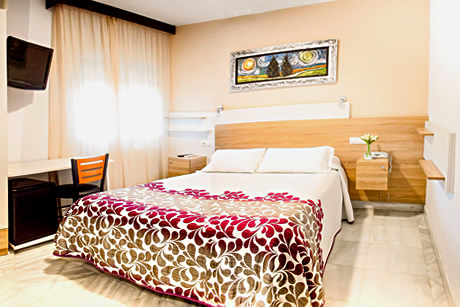 single double room with views in albero hotel