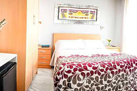 small single room in albero hotel