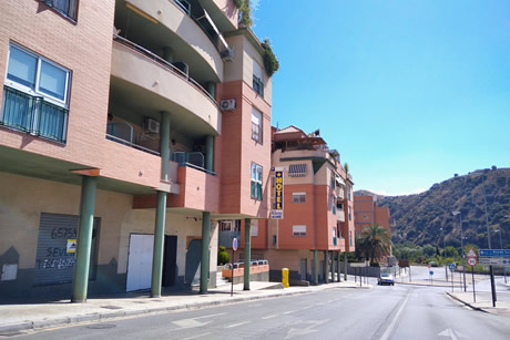 view of the albero hotel sierra nevada roundabout
