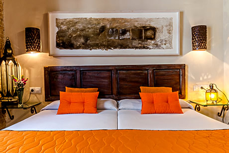 double room with views in federico's house