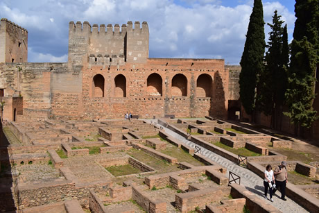 alcazaba interior