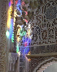arab architecture, part of the alhambra history