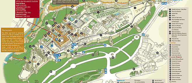 amplify 3 dimensional map of the alhambra