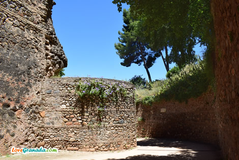 alhambra tower ruins