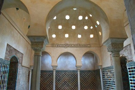 comares baths arches