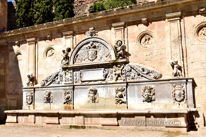 the fountain of the gate of the pomegranates