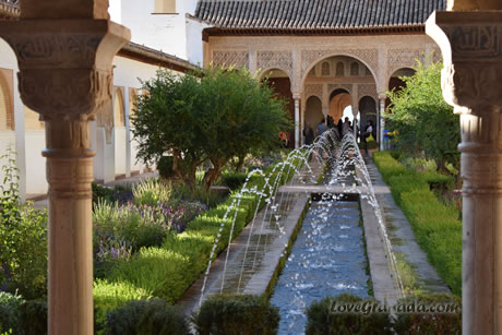 fountains of the generalife gardens