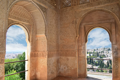generalife palace arches