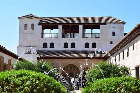 generalife palace fountains