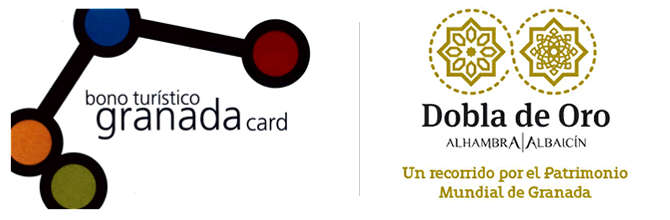 granada card and dobla de oro logos