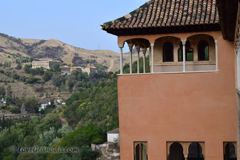 view of albaicin from lindaraja