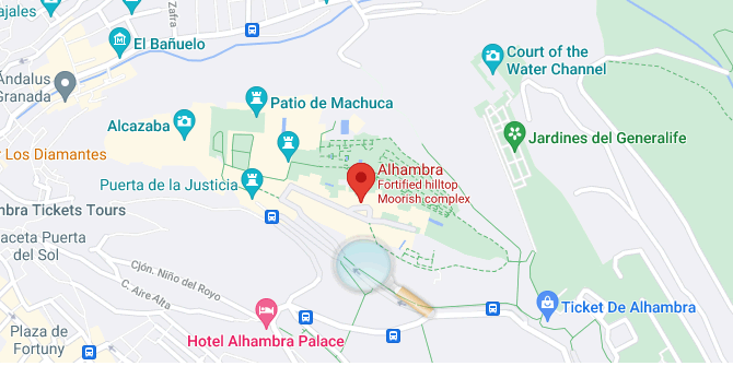 location of the alhambra