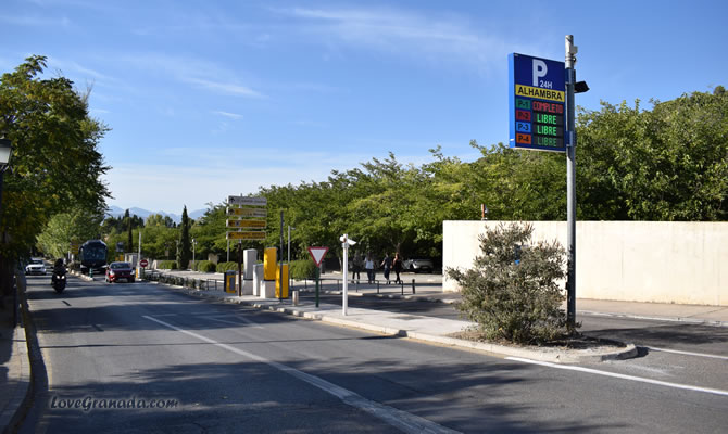 Alhambra Parking - Information, Location and Prices 2024