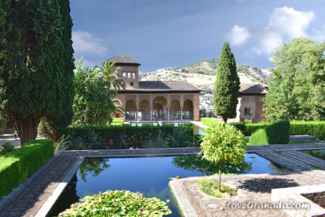partal palace one of the oldest in the alhambra