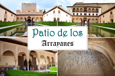 patio de los arrayanes in the alhambra