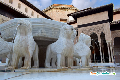 six lions fountain