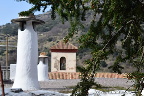 tipical houses in the alpujarra region of granada