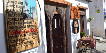 eating out in the alpujarras