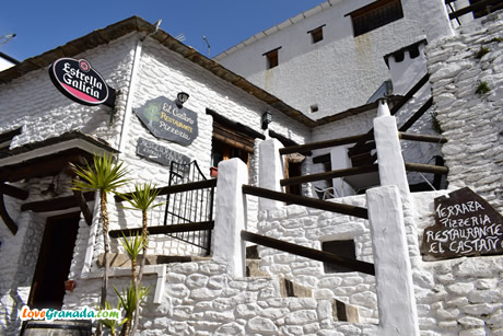pizzeria el castano restaurant in pampaneira