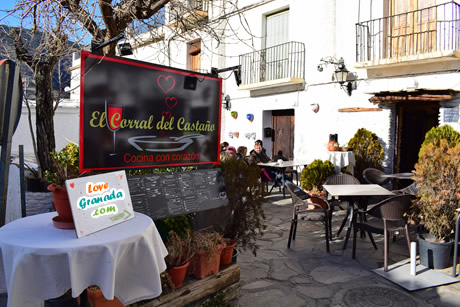 el corral del castaño restaurant restaurant in capileira