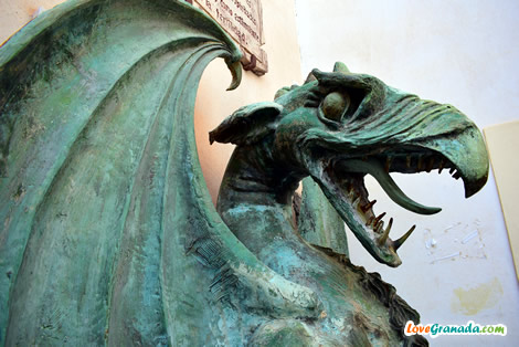 dragon fountain