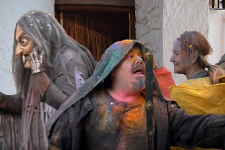witches at the haunted maio festival of soportujar