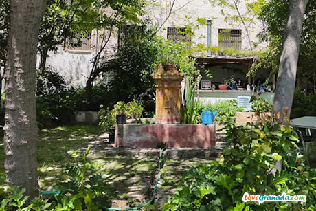 el jardin del mirador restaurant in pitres