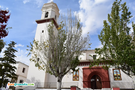 tower of the parish church of pitres