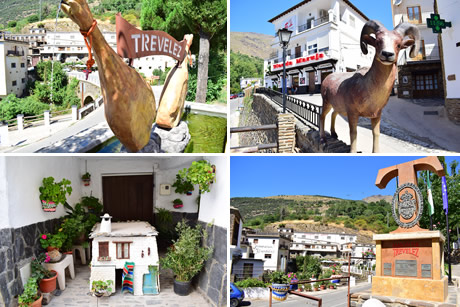 trevelez in the alpujarra of granada