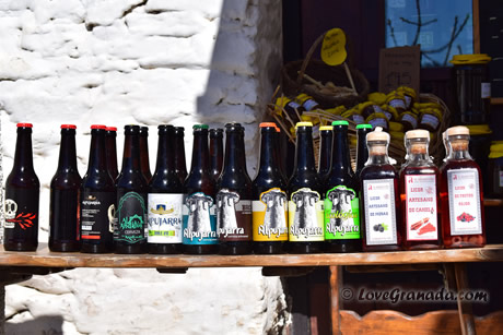 artesanal beer in alpujarra