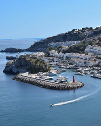 views of marina este in almunecar in granada
