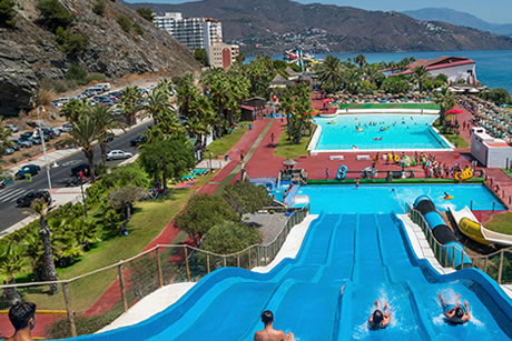 aquatripic slides and facilities