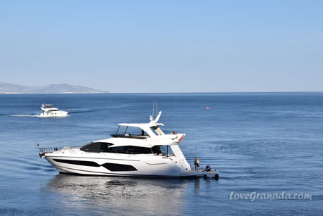 boat near almuñecar marina club