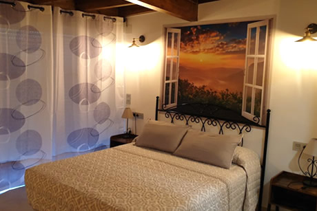 nice clean room in hostel san sebastian in almuñecar