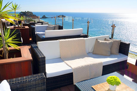 luxury room in almuñecar playa hotel