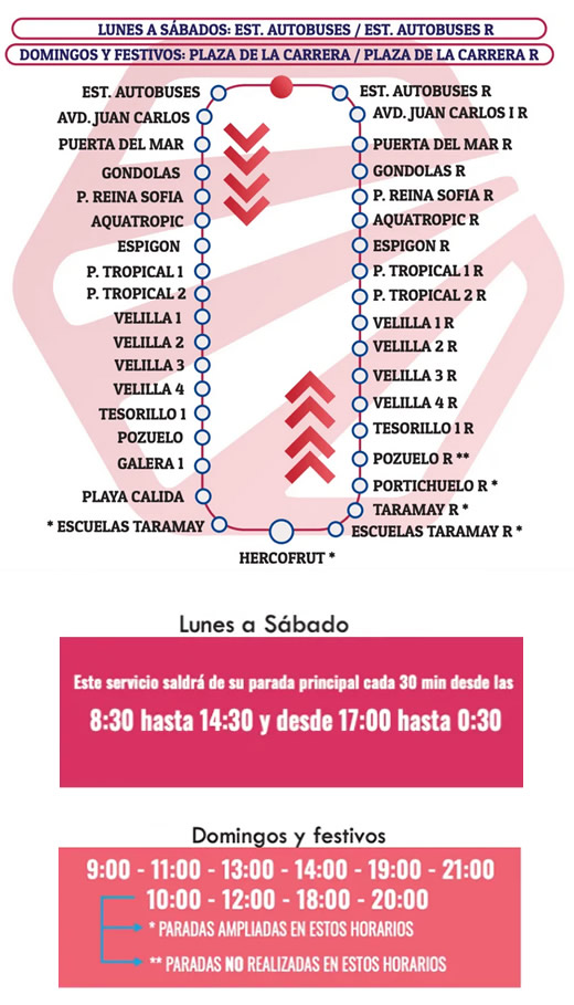 linea 3b velilla