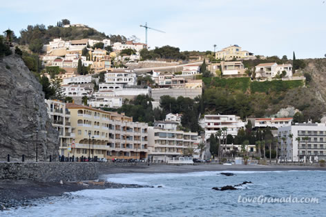 promenade in cotobro beach view