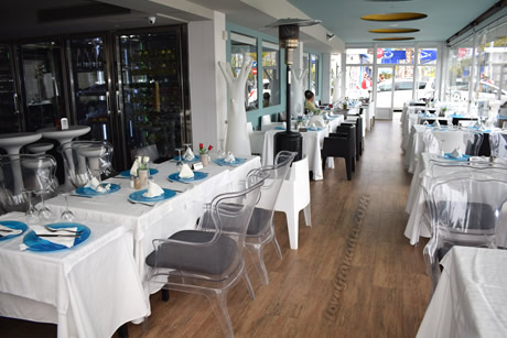 interior of paco house restaurant