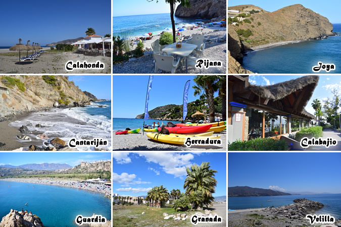 best granada beaches