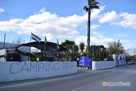 playa granada entrance