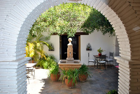 andalucian patio in tartana