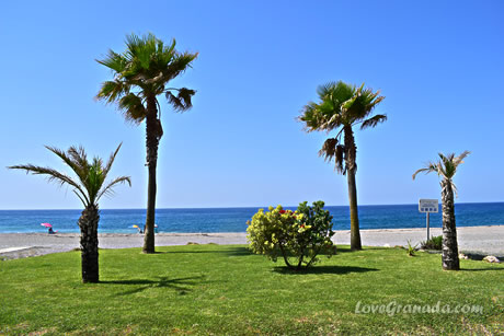view of wide beach of carchuna