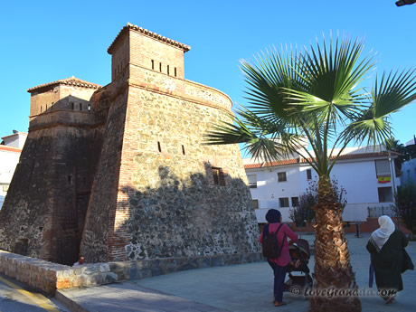christian fortress near motril