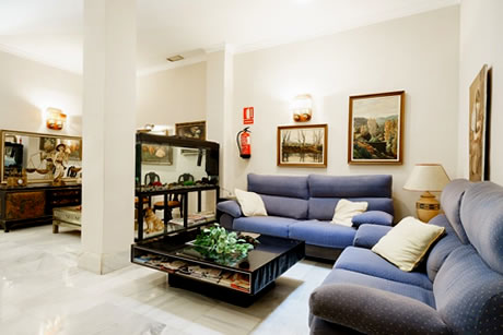reception in costa andaluza hotel in motril