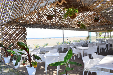 umbrellas on the dark send in motril