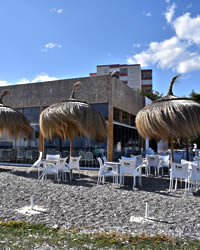 restaurant on the beach of motril