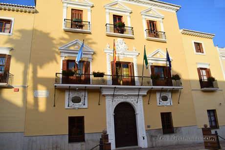 facade of the town hall of motril