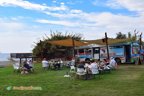 bar at 18 nudos surf club
